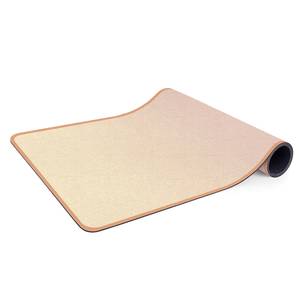 Tapis de yoga Dégradé Face supérieure : liège<br>Face inférieure : caoutchouc naturel - Beige / Rose