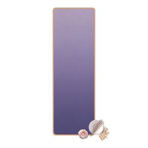 Tapis de yoga Dégradé Face supérieure : liège<br>Face inférieure : caoutchouc naturel - Mauve