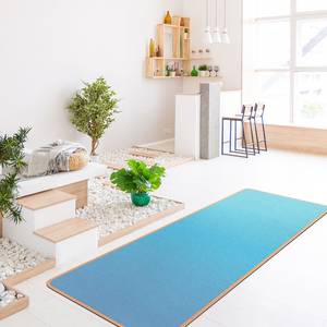 Tapis de yoga Dégradé Face supérieure : liège<br>Face inférieure : caoutchouc naturel - Turquoise