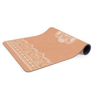 Tapis de yoga Hamsa Face supérieure : liège<br>Face inférieure : caoutchouc naturel