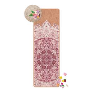 Tapis de yoga Mandala II Face supérieure : liège<br>Face inférieure : caoutchouc naturel