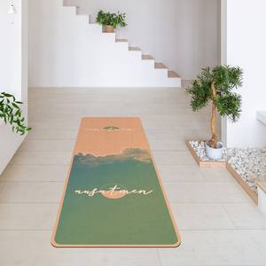 Tapis de yoga Inspirer expirer II Face supérieure : liège<br>Face inférieure : caoutchouc naturel