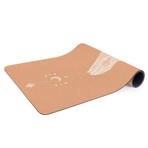 Tapis de yoga Baleine à bosses Face supérieure : liège<br>Face inférieure : caoutchouc naturel