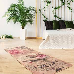 Tapis de yoga Pivoines II Face supérieure : liège<br>Face inférieure : caoutchouc naturel