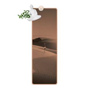 Tapis de yoga Flamants roses Face supérieure : liège<br>Face inférieure : caoutchouc naturel