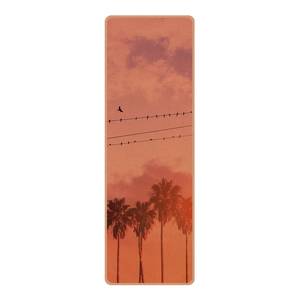 Tapis de yoga Oiseau en vol Face supérieure : liège<br>Face inférieure : caoutchouc naturel