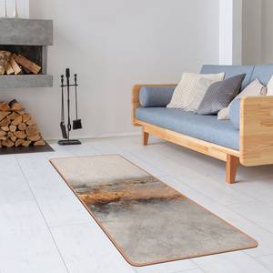 Tapis de yoga Nuages gris Face supérieure : liège<br>Face inférieure : caoutchouc naturel