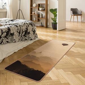 Tapis de yoga Montgolfière Face supérieure : liège<br>Face inférieure : caoutchouc naturel