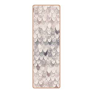 Tapis de yoga Sirène Face supérieure : liège<br>Face inférieure : caoutchouc naturel