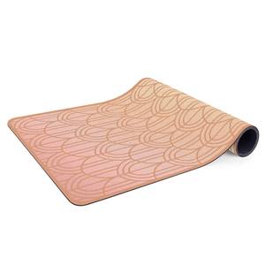 Tapis de yoga Montagne pastel Face supérieure : liège<br>Face inférieure : caoutchouc naturel