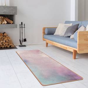 Tapis de yoga Aquarelle Face supérieure : liège<br>Face inférieure : caoutchouc naturel - Mauve