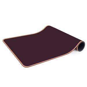 Loper/yogamat Aubergine Oppervlak: kurk<br>Onderkant: natuurlijk rubber
