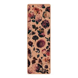 Tapis de yoga Fleurs baroques Face supérieure : liège<br>Face inférieure : caoutchouc naturel