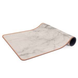 Loper/yogamat Bianco Carrara Oppervlak: kurk<br>Onderkant: natuurlijk rubber
