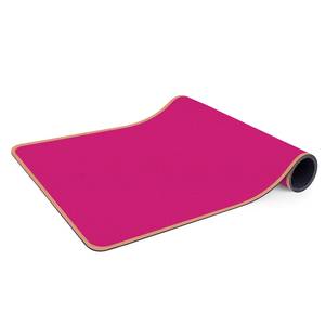 Loper/yogamat Suhar II Oppervlak: kurk<br>Onderkant: natuurlijk rubber - Roze