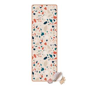 Tapis de yoga Torino Face supérieure : liège<br>Face inférieure : caoutchouc naturel