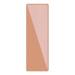 Tapis de yoga Triangles Face supérieure : liège<br>Face inférieure : caoutchouc naturel - Rose foncé