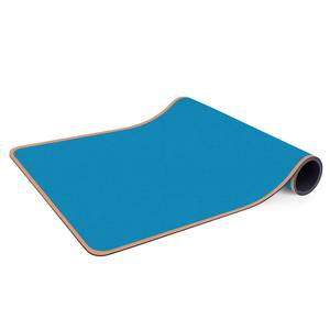 Passatoia / Tappetino da yoga Blu cielo Superficie: sughero<br>Parte inferiore: caucciù
