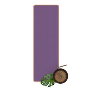Loper/yogamat Lila Oppervlak: kurk<br>Onderkant: natuurlijk rubber