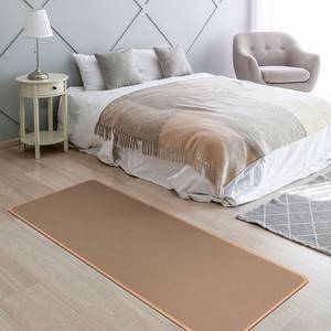 Loper/yogamat Timbu Oppervlak: kurk<br>Onderkant: natuurlijk rubber - Beige