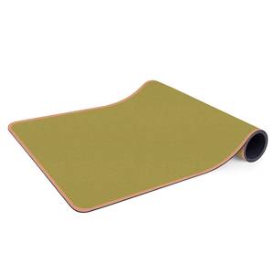 Läufer/Yogamatte Lindgrün Bambus Oberfläche: Kork / Unterseite: Naturkautschuk - Grün