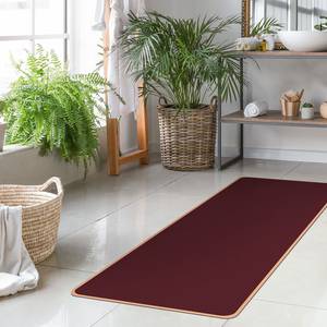 Tapis de yoga Timbu Face supérieure : liège<br>Face inférieure : caoutchouc naturel - Rouge brique