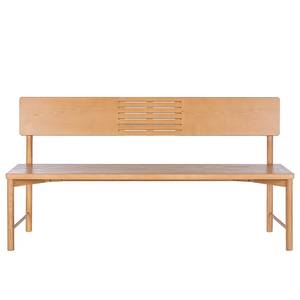 Banc SAIDO Beige - Marron - En partie en bois massif - 166 x 88 x 55 cm