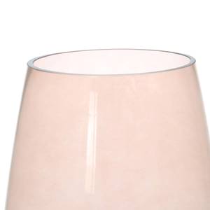 Vaso di vetro Crea 100 Ferro / vetro trasparente - Rosa