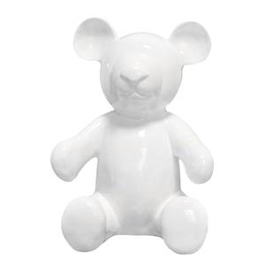 Sculpture Ted 100 Marbre / Fer - Blanc