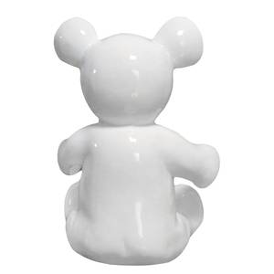 Sculpture Ted 100 Marbre / Fer - Blanc