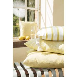 Housse de coussin Madeira Polyacrylique - Jaune moutarde