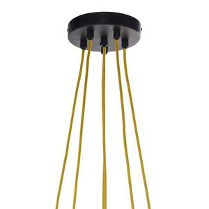 Hanglamp Amelita staal - 6 lichtbronnen