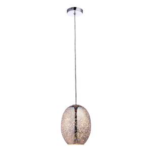 Suspension Aeriell Verre miroir / Acier - 1 ampoule