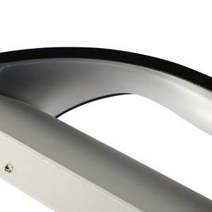 LED-wandlamp Osmund aluminium - 1 lichtbron