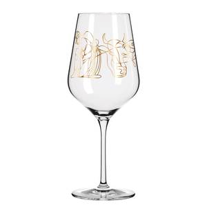 Verres à vin rouge Sagengold (lot de 2) Verre cristallin - Or rose