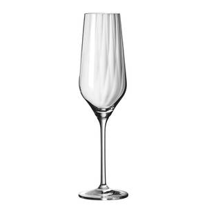 Champagnerglas Sternschliff (2er-Set) Kristallglas - Transparent