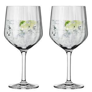 Verres cocktail Sternschliff (lot de 2) Verre cristallin - Transparent