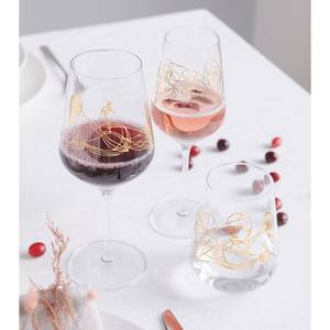 Verres à vin blanc Sagengold (lot de 2) Verre cristallin - Or rose