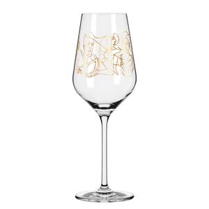 Weißweinglas-Set Sagengold (2er-Set) Kristallglas - Roségold