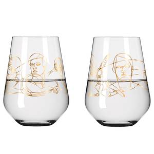 Verres Sagengold (lot de 2) Verre cristallin - Or rose