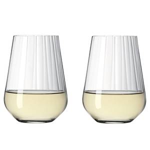 Verres Sternschliff (lot de 2) Verre cristallin - Transparent