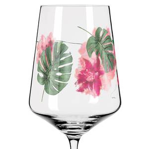 Verres #1 Sommersonett (lot de 2) Verre cristallin - Rose / Vert