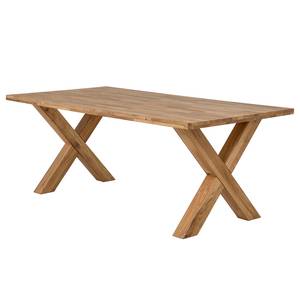 Eettafel Poitiers massief eikenhout - eikenhout