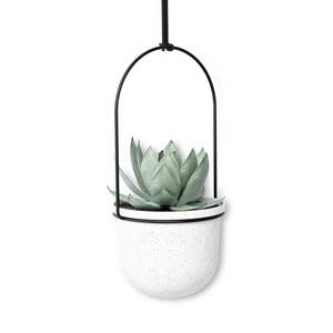 Porte-plantes Triflora (5 pots) Acier / Polyester - Blanc