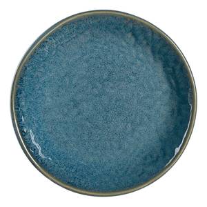 Assiettes Matera (lot de 4) Céramique - Anthracite / Bleu