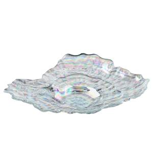 Muschelschale Poesia Kristallglas - Klar - 38 x 29 cm
