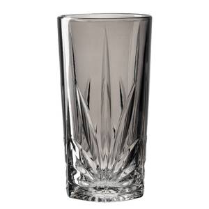Drinkglas Capri (set van 4) kristalglas - Grijs - Capaciteit: 0.25 L