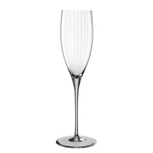Champagneglas Poesia (set van 6) kristalglas - Grijs