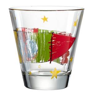 Trinkglas Bambini Rakete (6er-Set) Kristallglas - Mehrfarbig