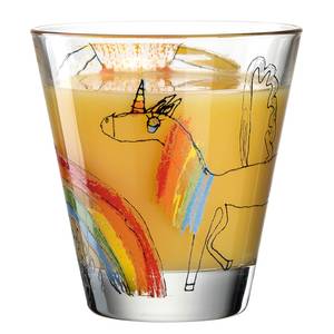 Drinkglas Bambini Regenboog (set van 6) kristalglas - meerdere kleuren